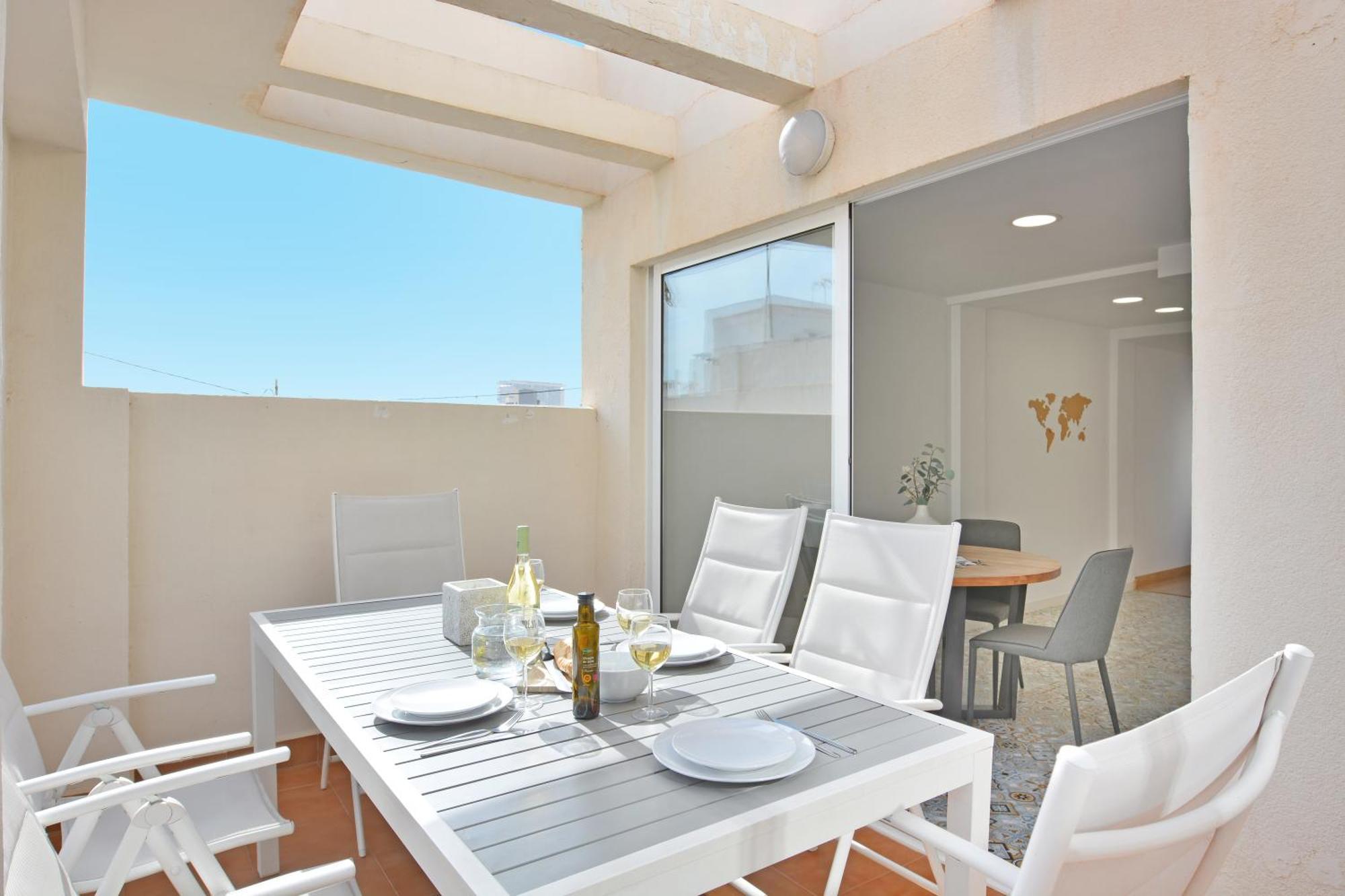 City Center Penthouse By Nras Alicante Bagian luar foto